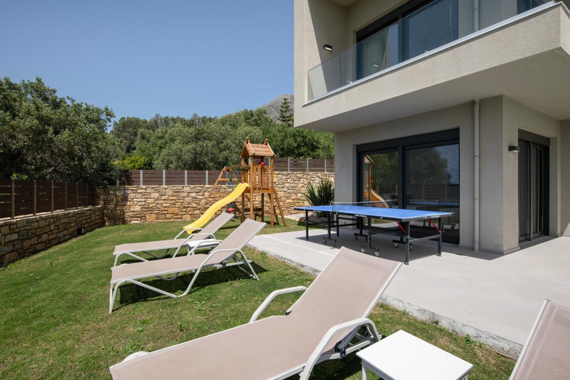 Porti Villas Aphrodite Asomatoi ภายนอก รูปภาพ