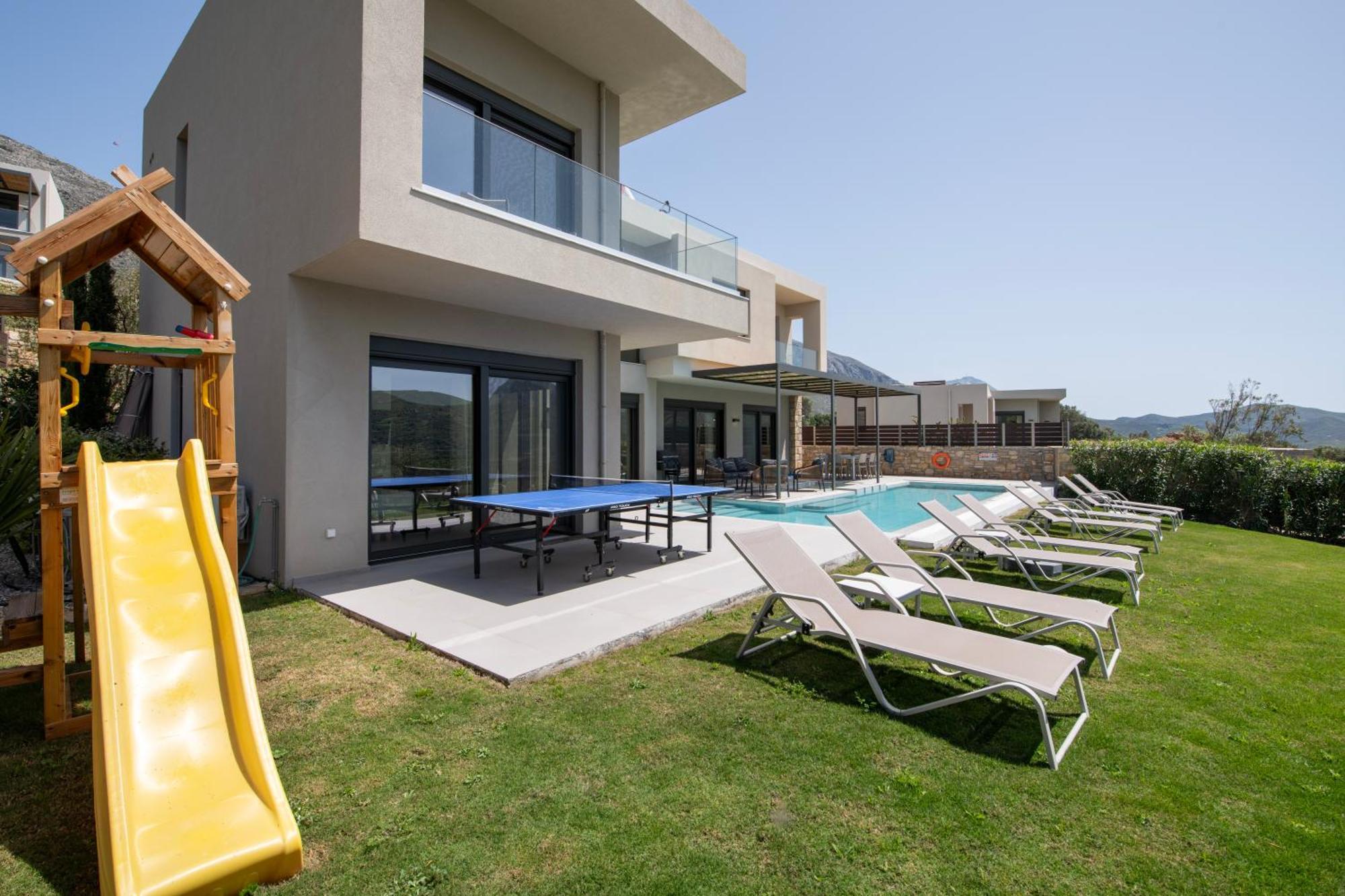 Porti Villas Aphrodite Asomatoi ภายนอก รูปภาพ
