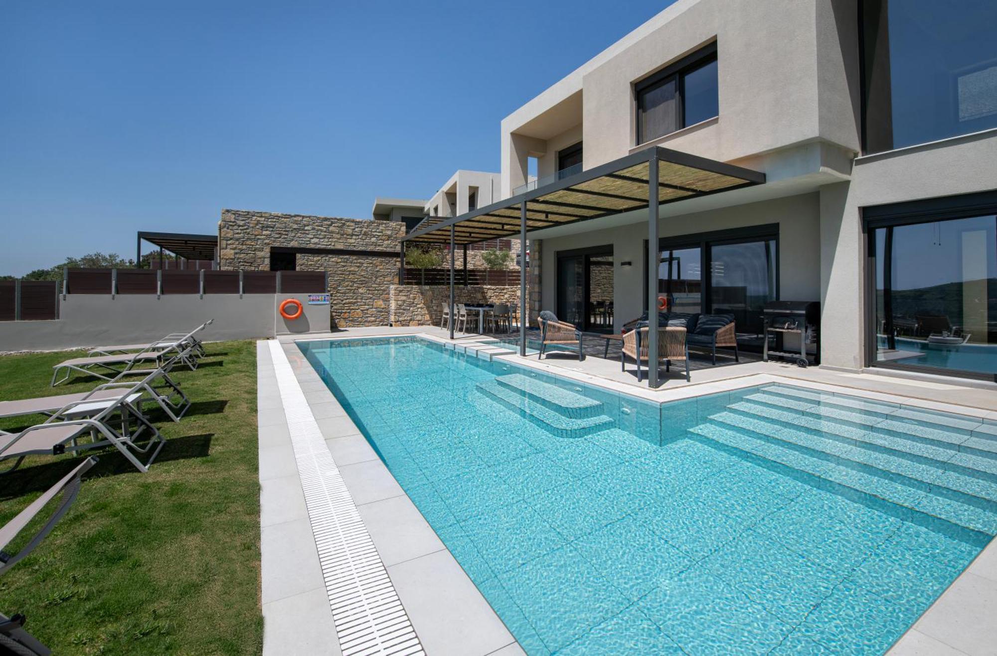 Porti Villas Aphrodite Asomatoi ภายนอก รูปภาพ